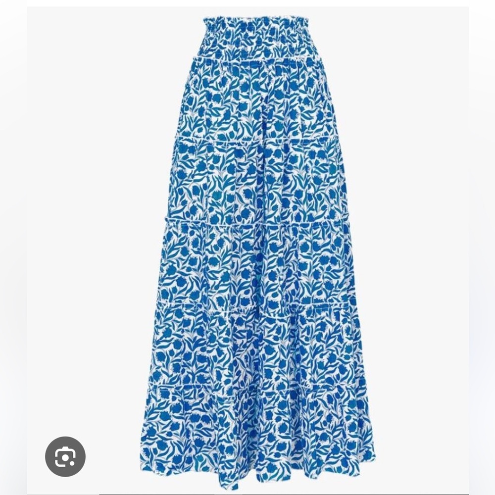 Pink City Prints Rah Rah Skirt Azure Tulip
Size XS/S